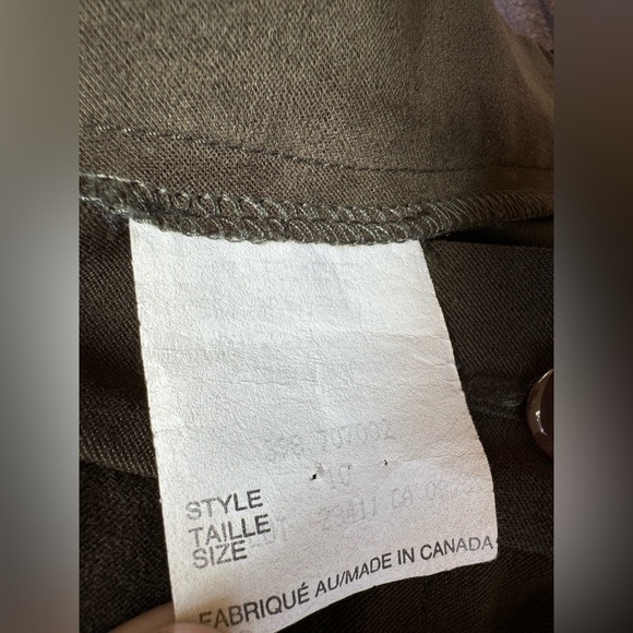 Vintage Pleated Green Trousers - Picture 7 of 13